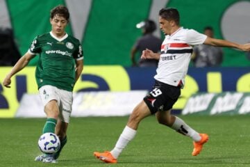Palmeiras e São Paulo, em jogo do Brasileirão