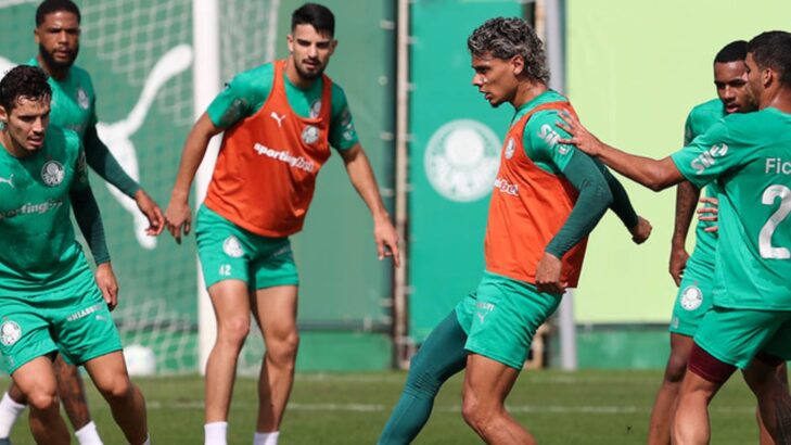 Palmeiras se prepara para Libertadores ainda sem Felipe Anderson Palmeiras se prepara para Libertadores ainda sem Felipe Anderson