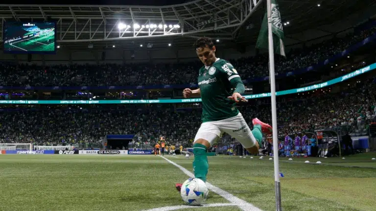 Palmeiras na Libertadores: Veiga marca e se aproxima de Rony na artilharia histórica do clube