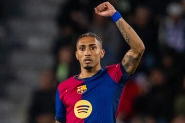 Raphinha, atacante do Barcelona