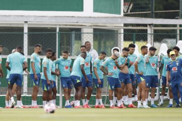 Jogadores da seleção brasileira