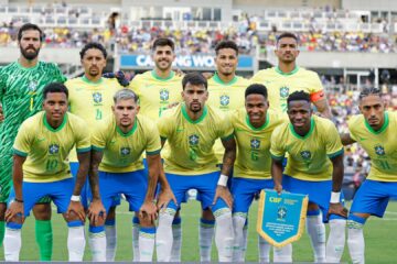 Jogadores da seleção brasileira