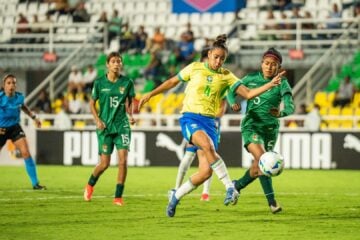 Seleção Brasileira Feminina sub-17 goleia a Bolívia e fica a detalhes de avançar de fase no sul-americano (Reprodução/Nelson Terme/CBF)