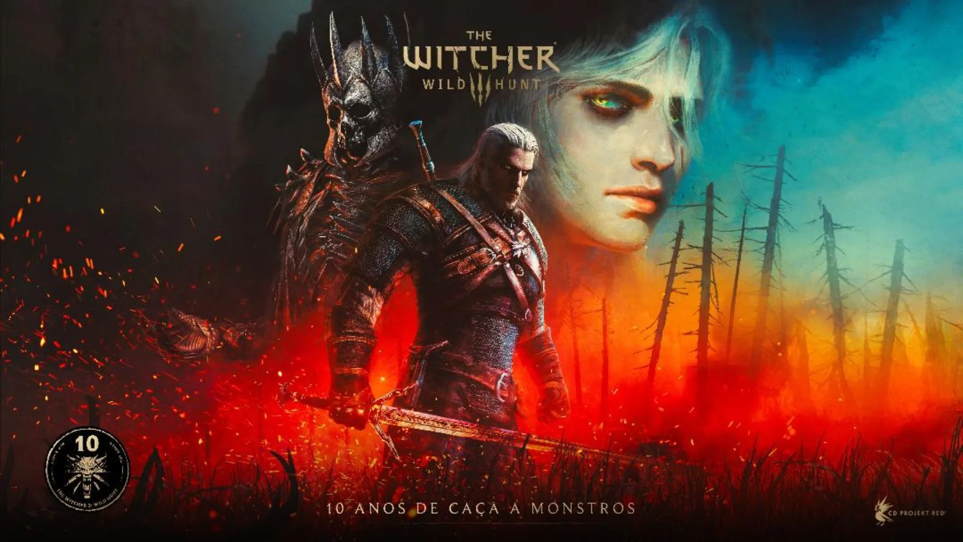 The Witcher 3 celebra 10 anos com anúncios de novidades