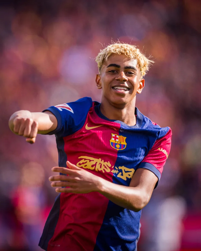 Presidente do Barcelona, Joan Laporta mostra otimismo com renovação de Lamine Yamal