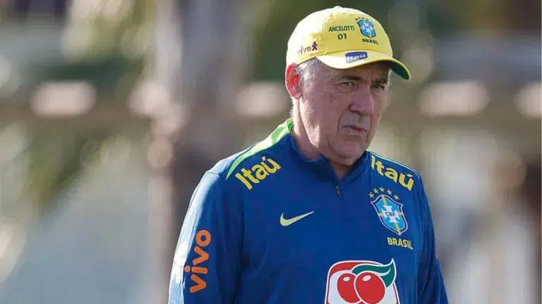 Tostão projeta estreia de Ancelotti contra o Equador e aponta carências na seleção brasileira: “Apenas dois jogadores entre os melhores do mundo”