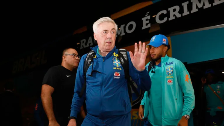 CBF enxerga Ancelotti mudando o ambiente da seleção brasileira com jogadores mais leves no dia a dia