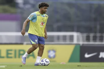 Andrey, da seleção brasileira, garante “concentração” e promete “força total” contra o Paraguai: “Jogo muito importante”
