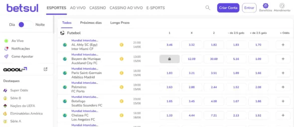 Betsul apostas mundial de clubes