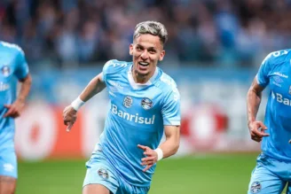 Biel, quando defendeu o Grêmio em 2022