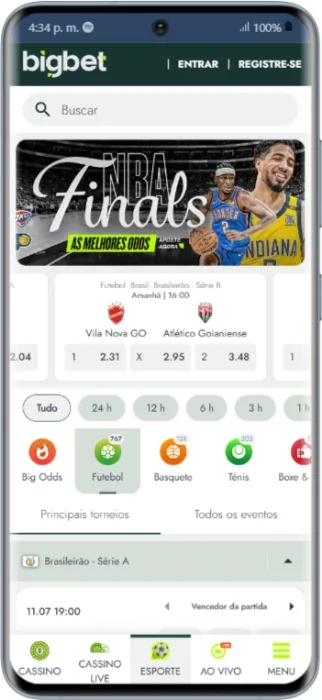 BigBet Mobile BigBet App