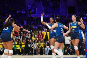 Brasil x República Dominicana pela VNL 2025: onde assistir e horário do jogo de vôlei feminino