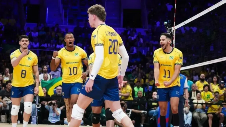 Ucrânia x Brasil na Liga das Nações Masculina de vôlei: onde assistir e horário