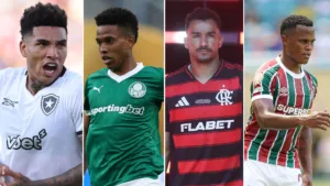 Brasileirão terá primeiro eliminado nas oitavas do Mundial de Clubes após Palmeiras x Botafogo; Fluminense e Flamengo correm risco