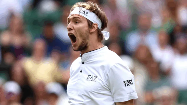 Bublik elimina Sinner no ATP 500 de Halle e revela emoção: “Nunca tinha vencido um número 1 antes” Bublik elimina Sinner no ATP 500 de Halle e revela emoção: “Nunca tinha vencido um número 1 antes”
