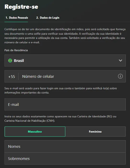 Registro bet365 Como criar uma conta na bet365