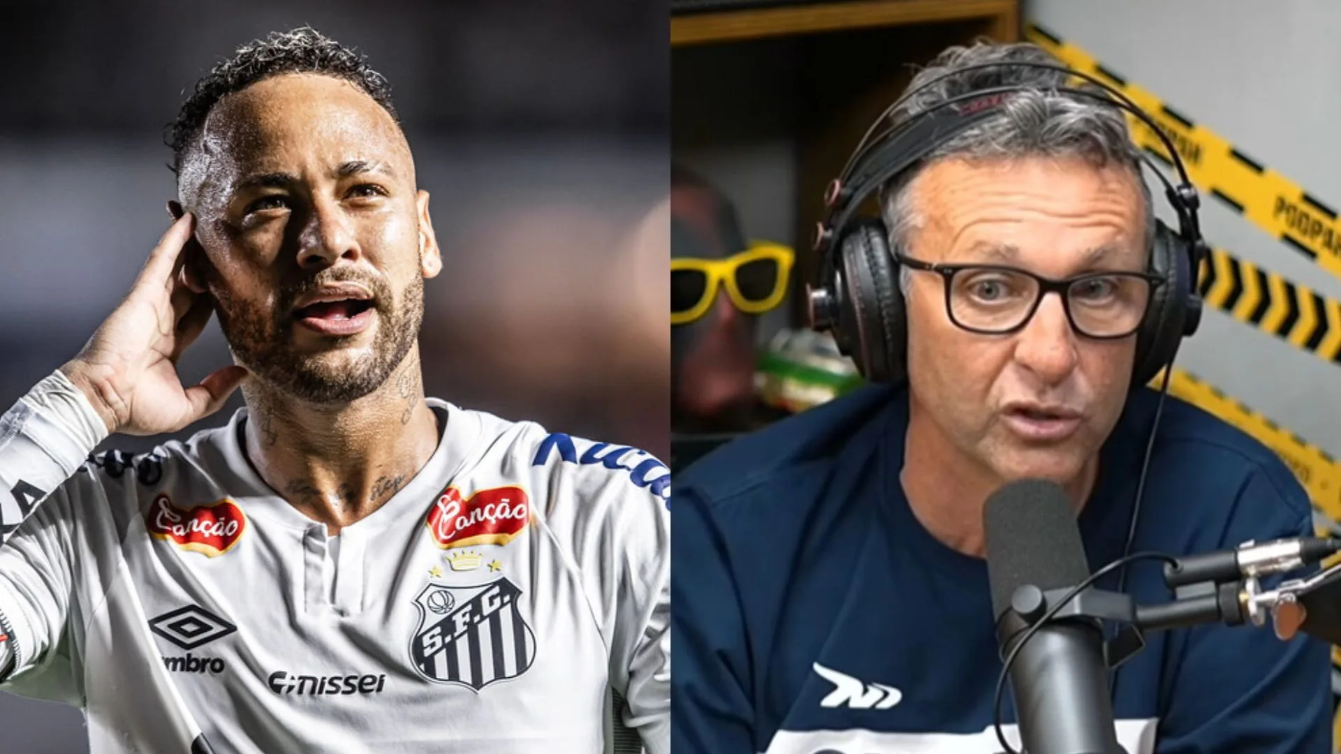 Craque Neto crava quem é melhor cobrador de falta entre ele e Neymar: “Não tem comparação”