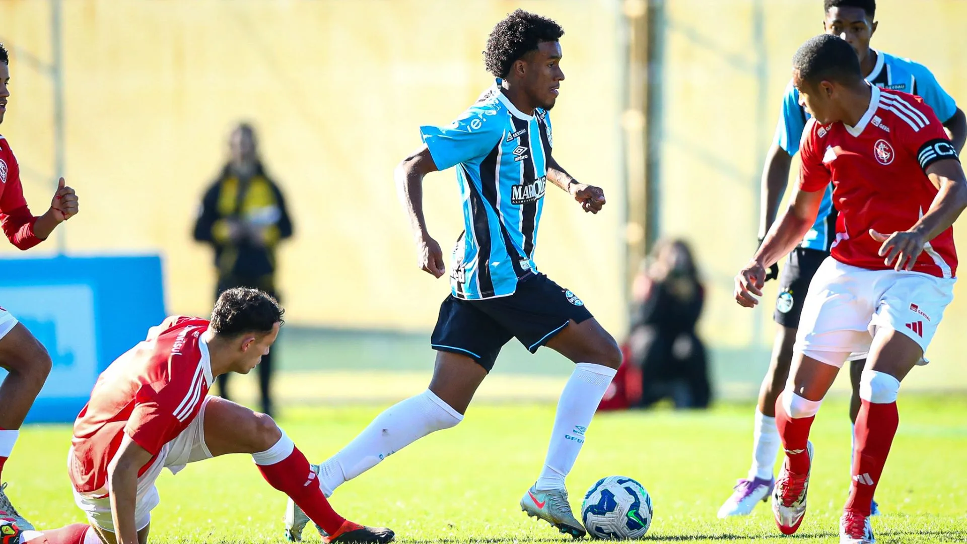 Jardiel, Gabriel Mec e Riquelme: Os destaques do Grêmio no Gre-Nal sub-20 pelo Campeonato Brasileiro
