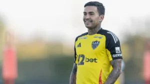 Dudu, ex-Cruzeiro, revela expectativa para possível estreia pelo Atlético-MG: “Estou feliz e motivado para poder estar na Arena”