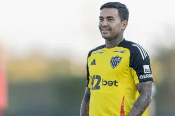Dudu revela expectativa para possível estreia pelo Atlético-MG: “Tô pronto”
