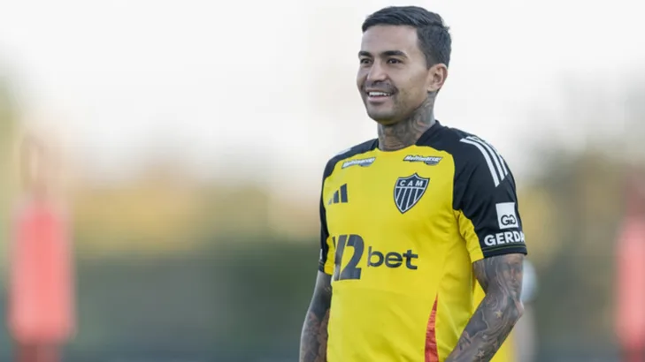 Dudu revela expectativa para possível estreia pelo Atlético-MG: “Tô pronto”