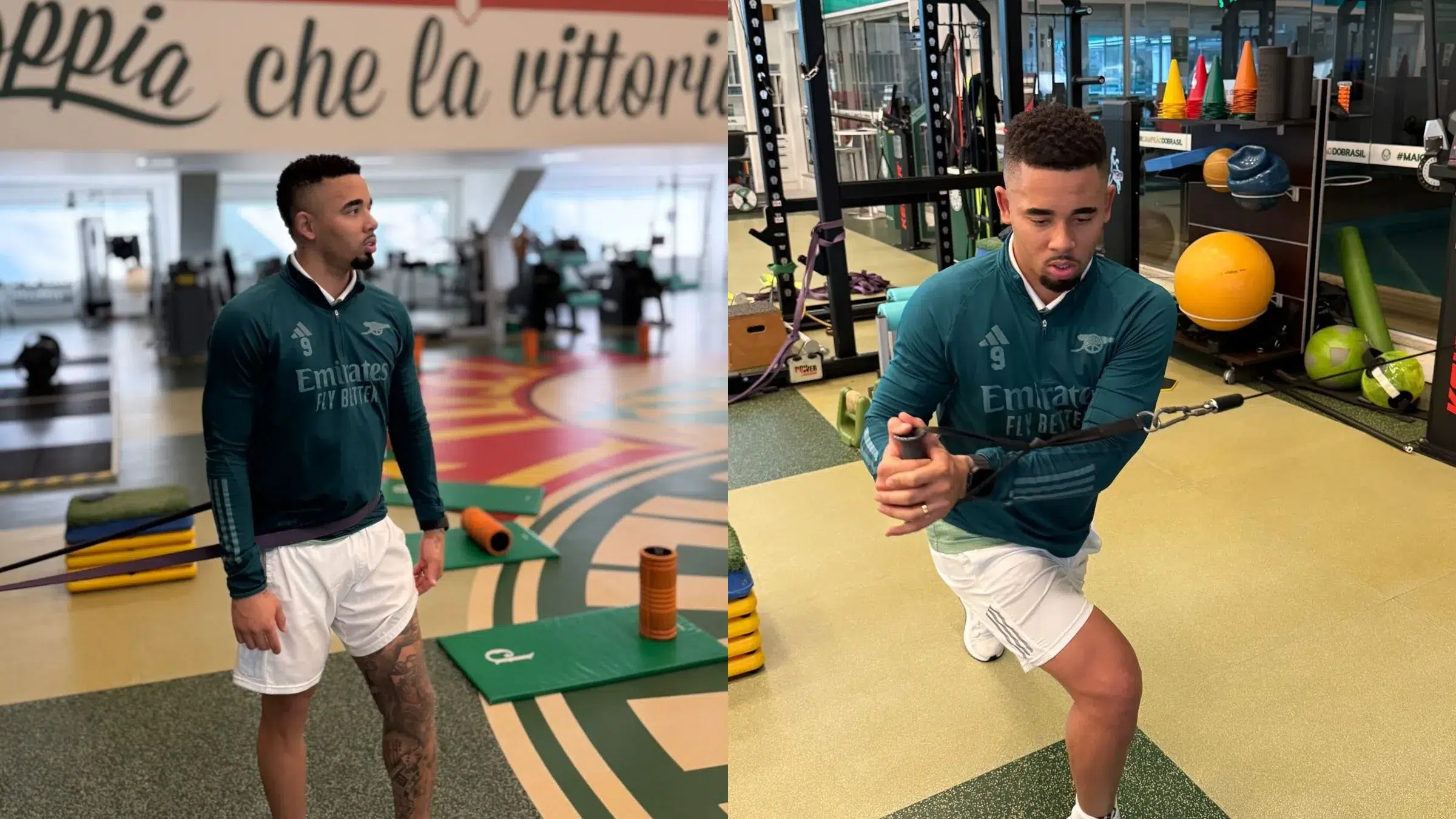 Gabriel Jesus treina no CT do Palmeiras e torcedores pedem retorno do atacante: “Tranquem os portões”