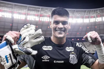 Gabriel Brazão, do Santos, se esquiva sobre sondagens de clubes da Europa: “Deixo para os meus empresários”