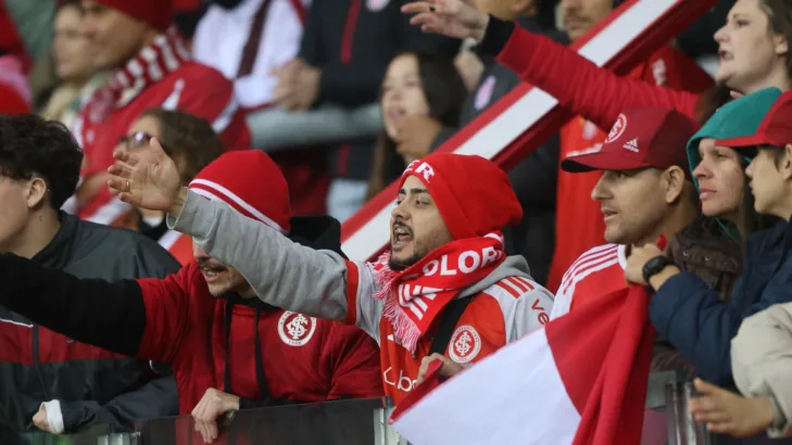 Torcedores do Internacional no Beira-Rio