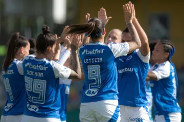 Jogadoras destaques do Cruzeiro no Brasileirão Feminino (Reprodução/Alê Torres/Staff Images Woman/CBF)