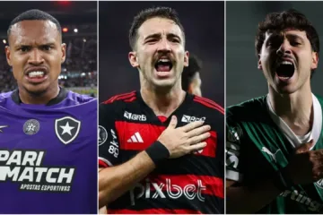 John, Léo Ortiz e Maurício: ex-jogadores do Internacional que estão na disputa do Mundial de Clubes