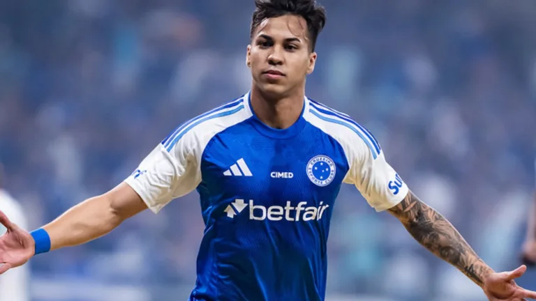 Kaio Jorge, do Cruzeiro, fala sobre Brasileirão 2023: “Nunca imaginei que o Santos ia para a Série B”