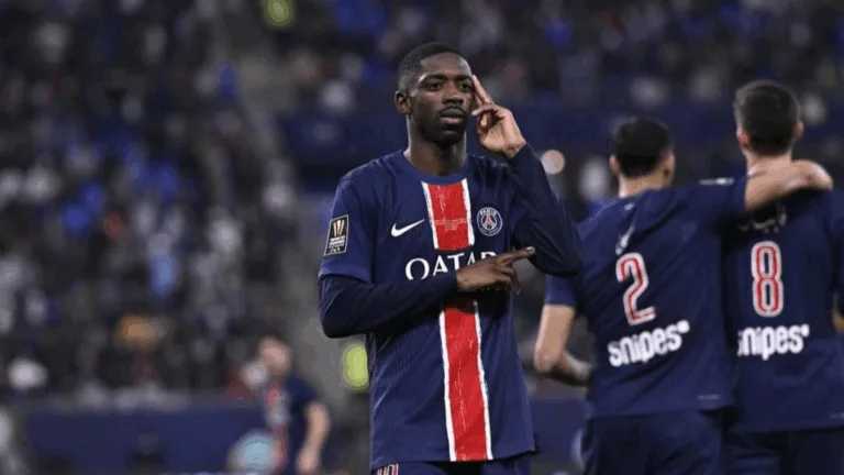 Lesão deve tirar Dembélé de campo contra Botafogo no Mundial de Clubes, mas PSG tem opções