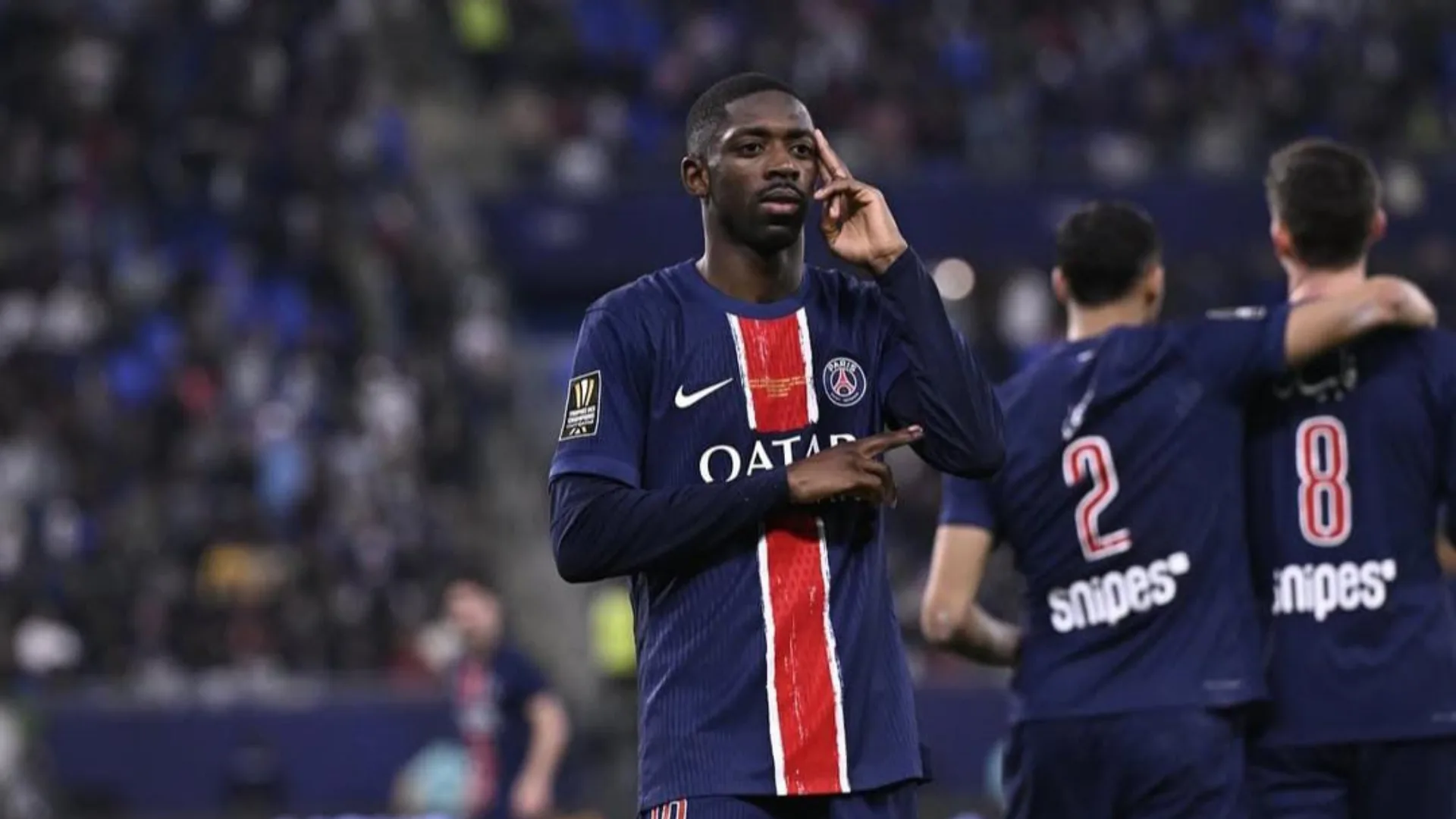 Lesão deve tirar Dembélé de campo contra Botafogo no Mundial de Clubes, mas PSG tem opções