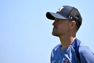 Luis Enrique, técnico do PSG
