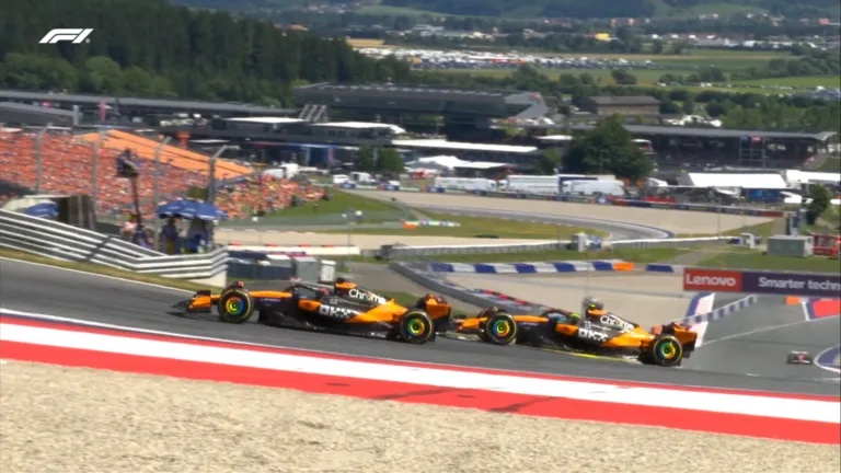 Fórmula 1 hoje: Norris resiste à pressão de Piastri e vence GP da Áustria; Bortoleto pontua