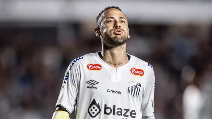 Neymar, atacante do Santos