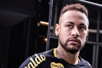 Neymar, atacante do Santos