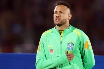 Neymar, em jogo nas Eliminatórias