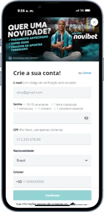 Novibet Criar Uma Conta
