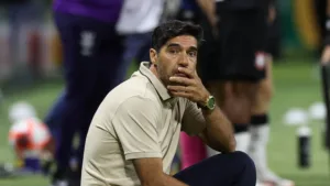 Palmeiras de Abel Ferreira tem baixo desempenho contra times da parte de cima do Brasileirão desde 2021