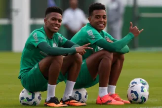 Jogadores do Palmeiras
