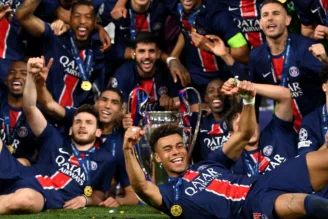 PSG, atual campeão da Champions League