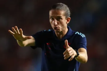 Filipe Luís, técnico do Flamengo