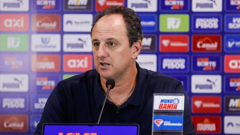 Rogério Ceni, do Bahia, ressalta favoritismo de Flamengo, Palmeiras e Cruzeiro no Brasileirão: “Fazendo uma boa campanha”