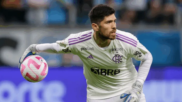 Diego Alves questiona distância de Rossi para tiro de meta e goleiro do Flamengo dispara: “A mentira da câimbra” Diego Alves questiona distância de Rossi para tiro de meta e goleiro do Flamengo dispara: “A mentira da câimbra”