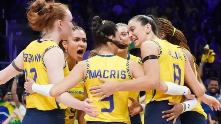 Brasil x Turquia na Liga das Nações Feminina de Vôlei (VNL) 2025: onde assistir, horário e informações