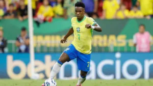 Vinicius Júnior não crê que Seleção é favorita ao hexa: “Não somos pelos resultados que tivemos”