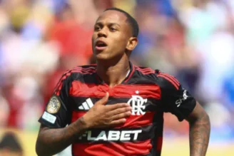 Wallace Yan, atacante do Flamengo