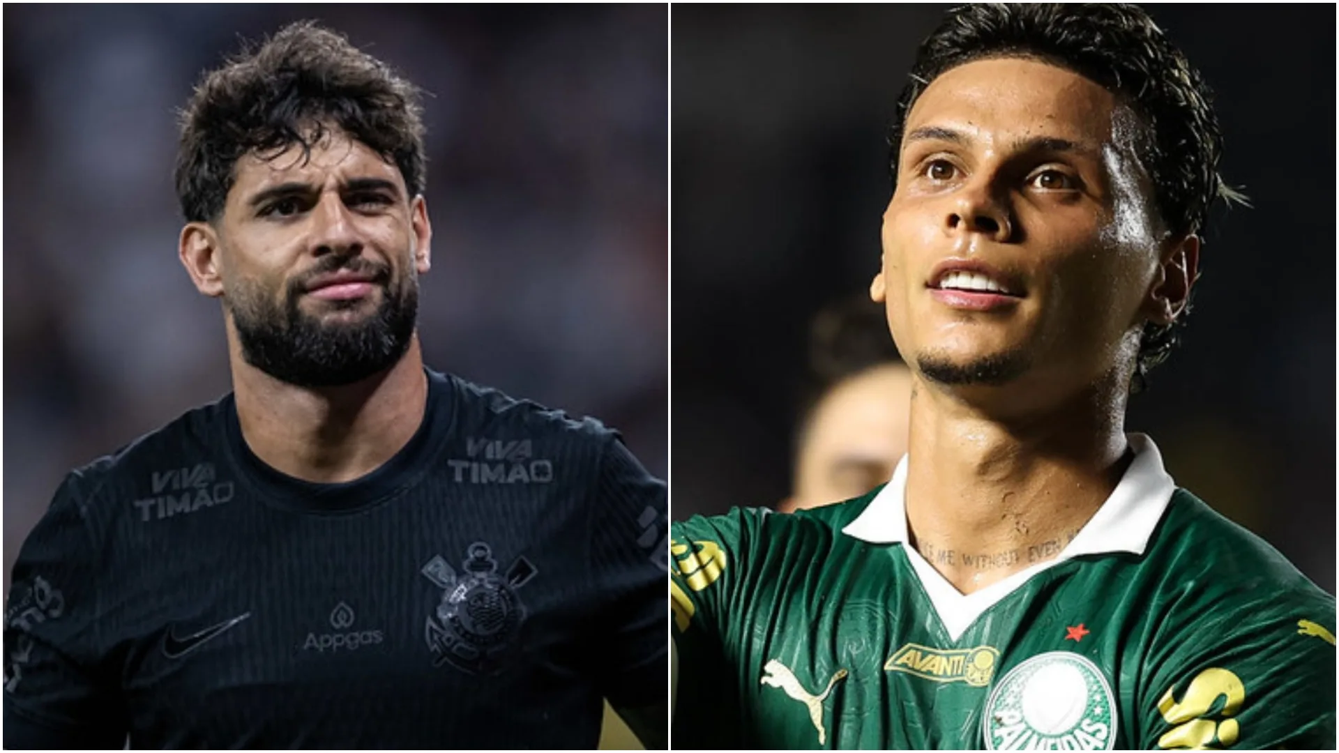 Yuri Alberto, do Corinthians, e Richard Ríos, do Palmeiras, podem atuar juntos no Atlético de Madrid
