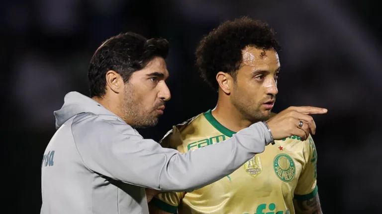 Muller alerta Ramón Sosa sobre postura discreta de Felipe Anderson no Palmeiras: “Só tocando pro lado”